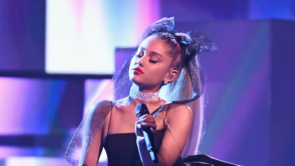 Ariana Grande is stepping away from public appearances, according to a statement from her team. (Photo by Ethan Miller/Getty Images)