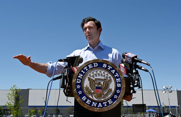 U.S. Sen. Jon Ossoff, D-Ga., is holding an event in Savannah today.