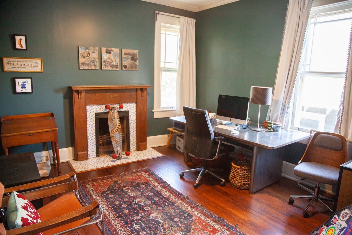 Photos: Charming Inman Park home delights with its high ceilings, colorful walls