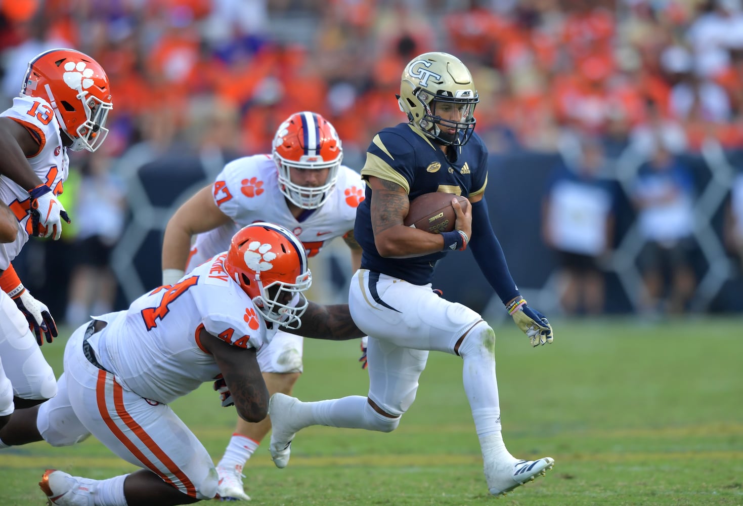 Photos: Georgia Tech loses to ACC powerhouse Clemson