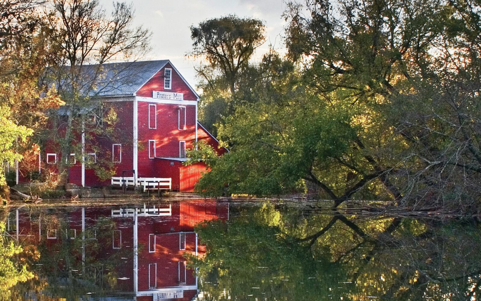 Historic Prater's Mill along the Cohutta-Chattahoochee Scenic Byway 