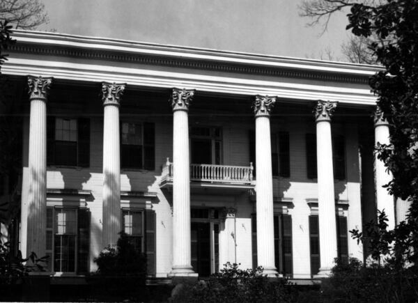 The home of the University of Georgia's president on March 17, 1949. 