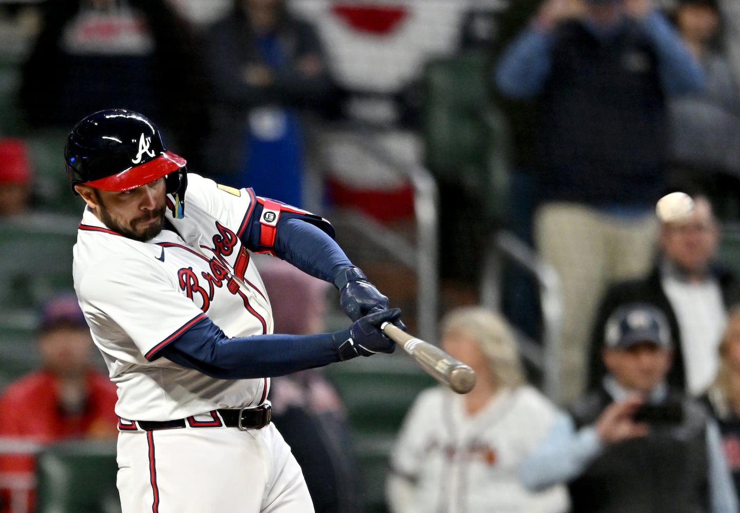 Braves vs. D'Backs home opener