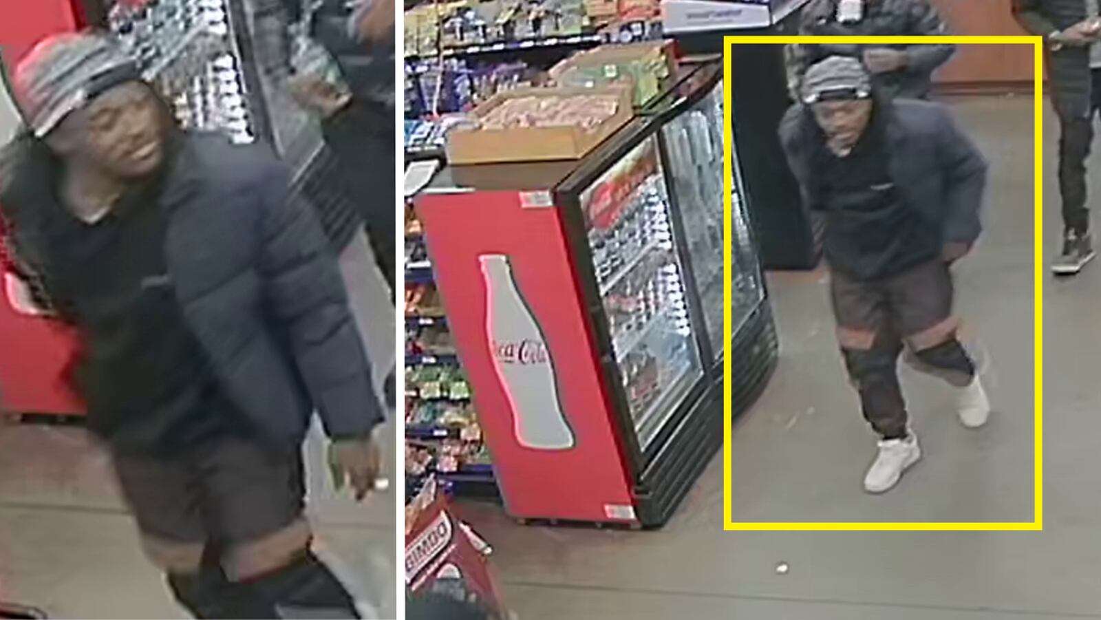 Investigators with the Atlanta Police Department are asking the public's help in identifying the suspect seen in several released pictures.