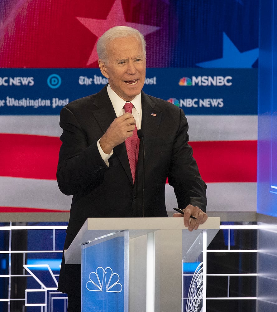 Photos: Democratic presidential candidates debate in Atlanta