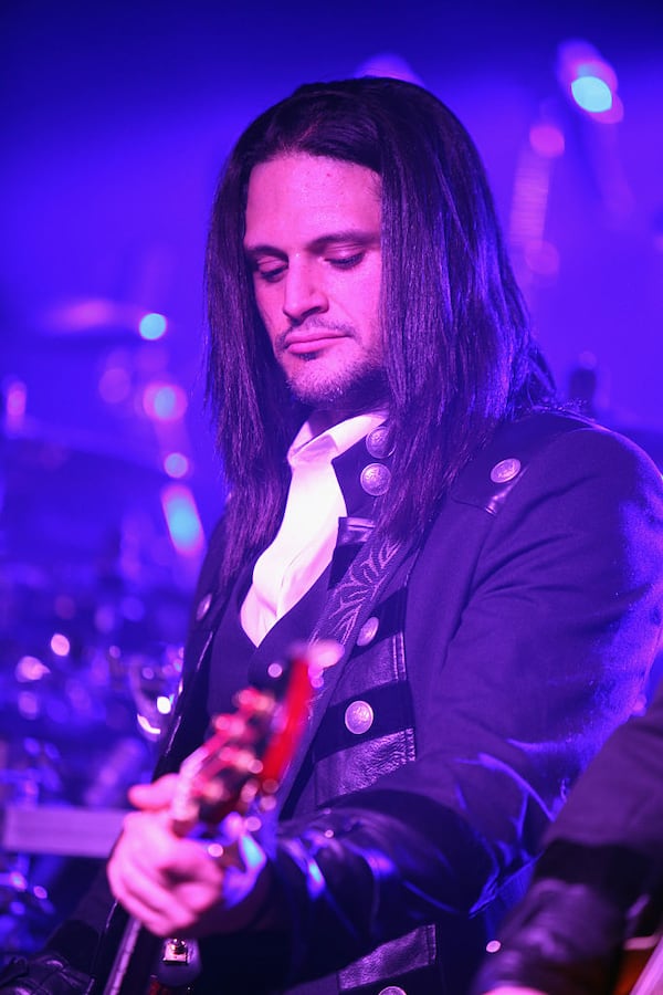 Bassist David Zablidowsky was killed in a crash Friday.  (Photo: Anna Webber/Getty Images)