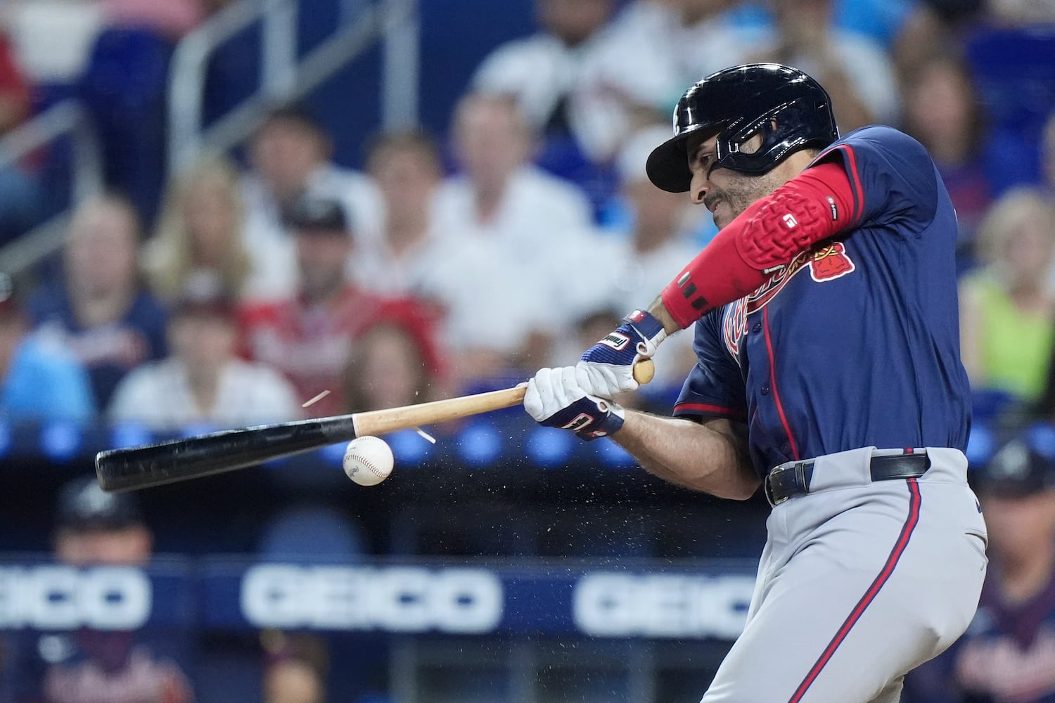 Braves Marlins Baseball