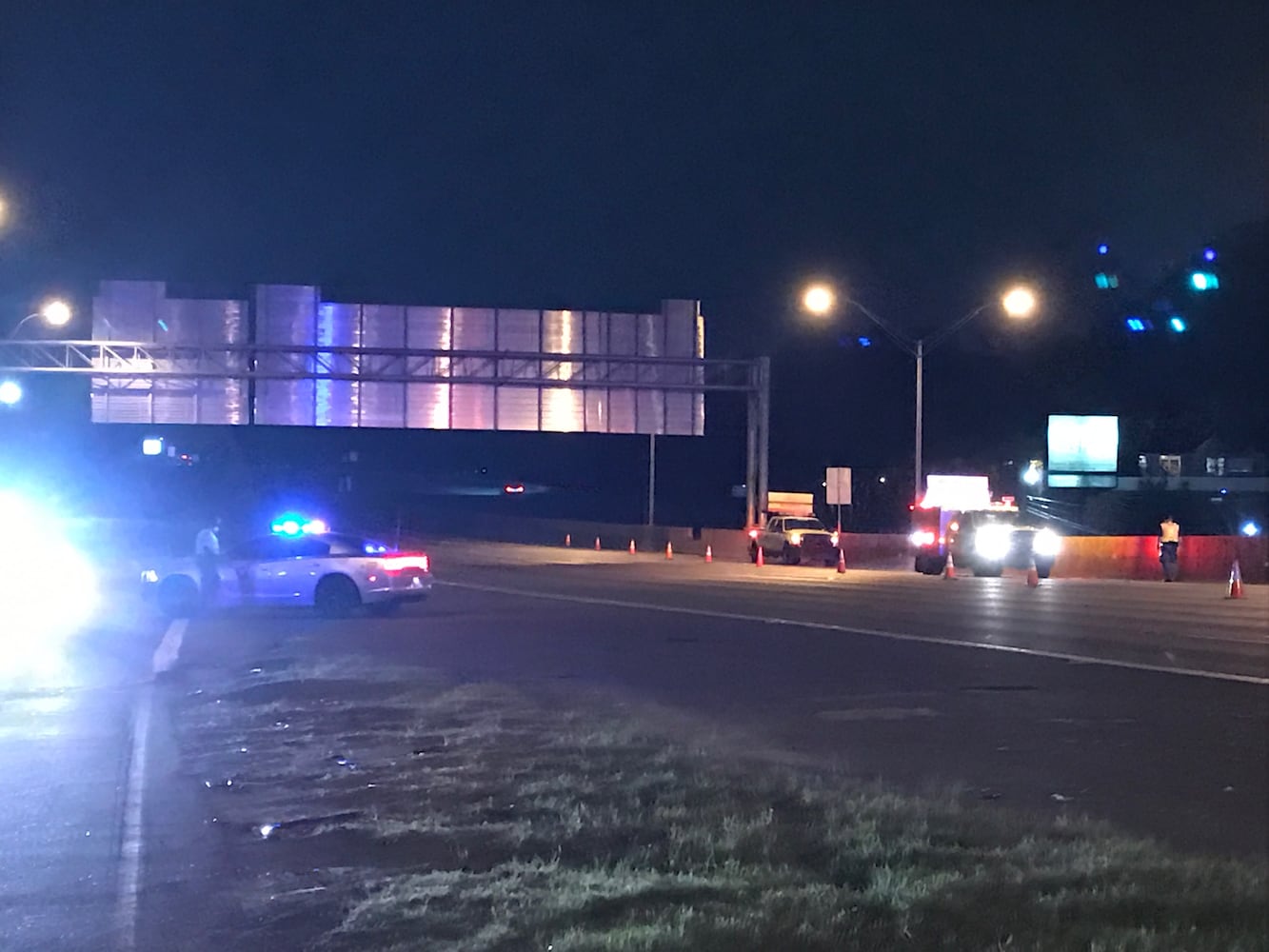 I-85 fire and bridge collapse