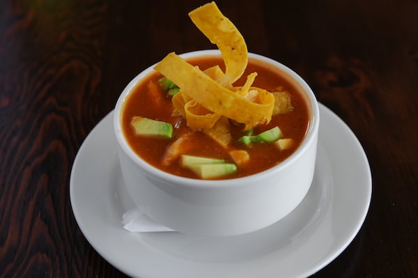 Chicken Tortilla Soup with avocado and tortilla strips from Murphy's. (Beckysteinphotography.com)