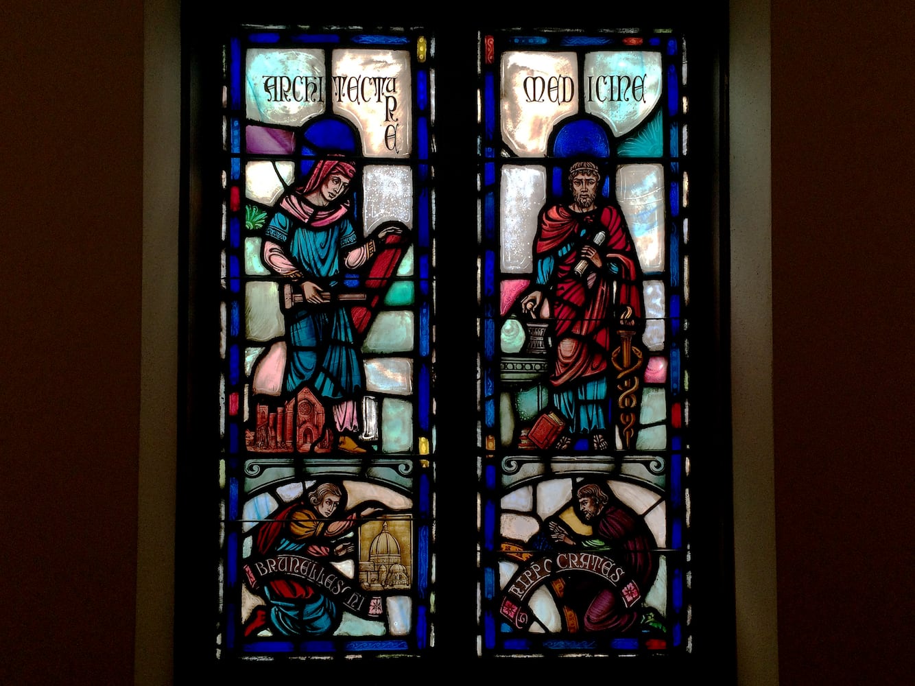 Stained glass windows of Druid Hills Presbyterian