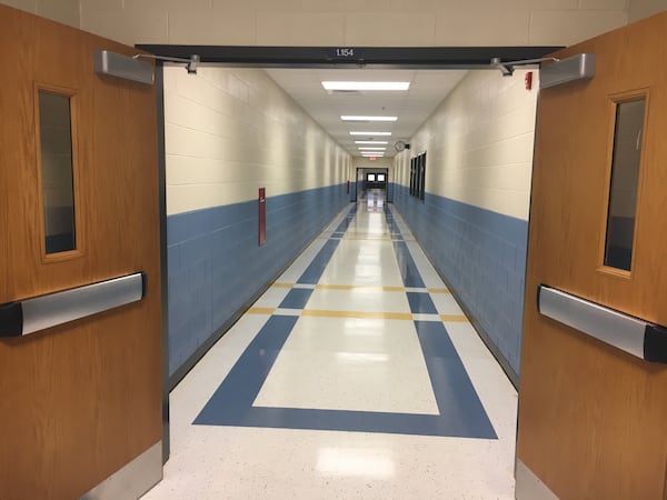 The new Brumby Elementary School had a ribbon-cutting ceremony on Tuesday, July 31, 2018.