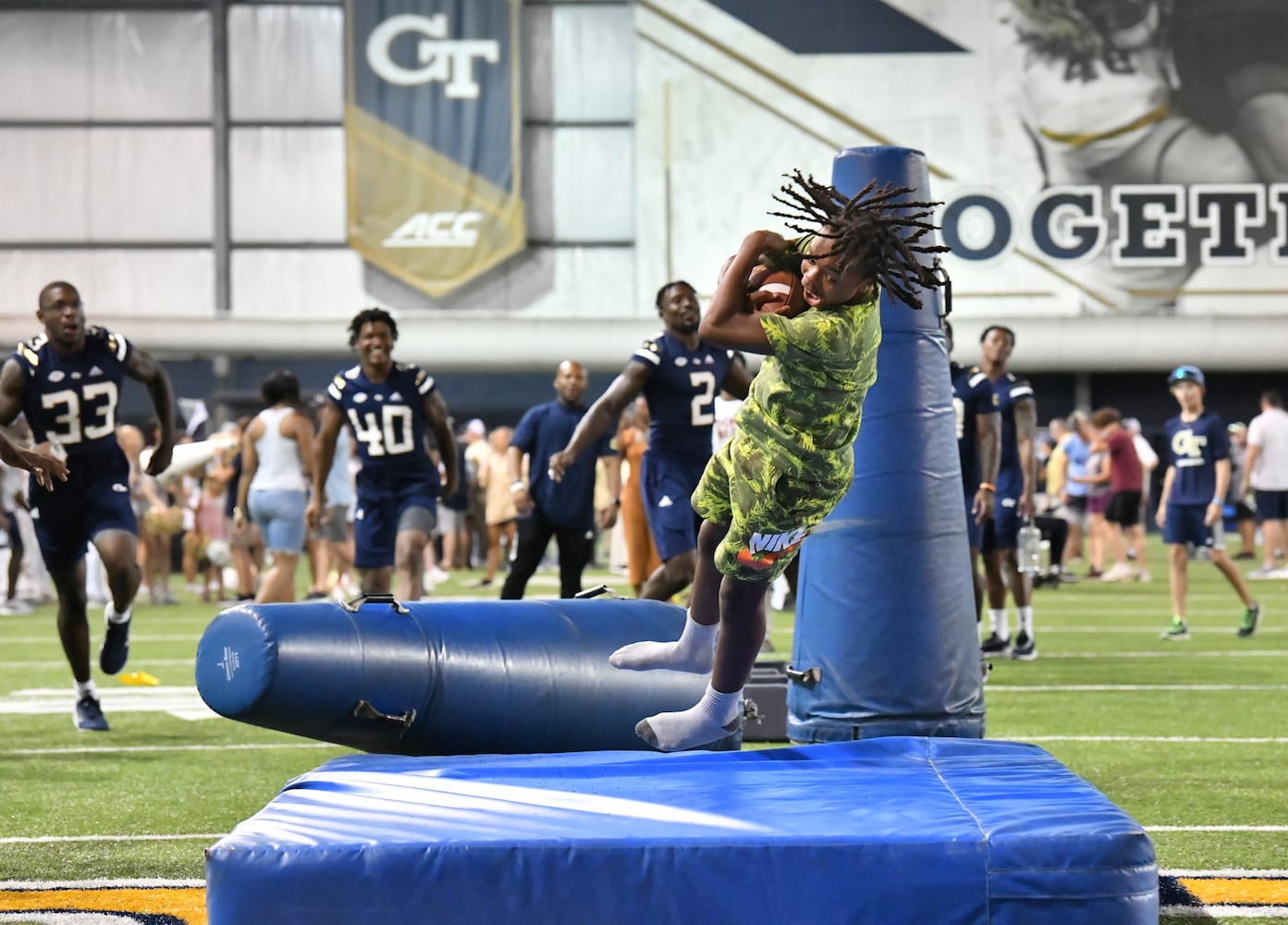 Georgia Tech fan day photo