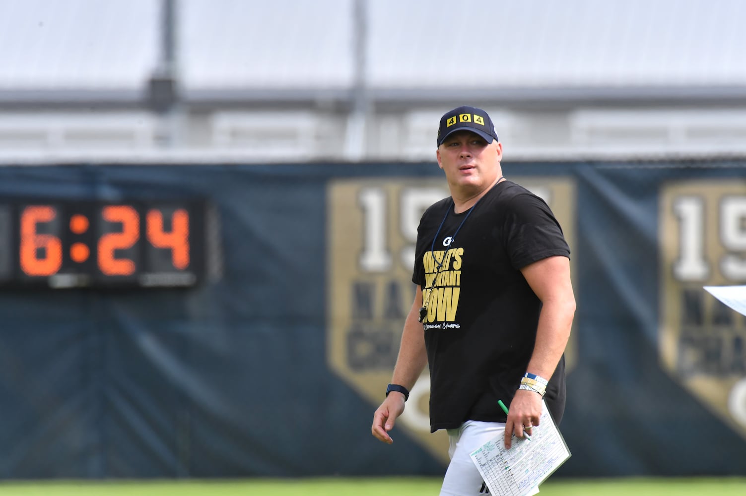 Georgia Tech football practice photo