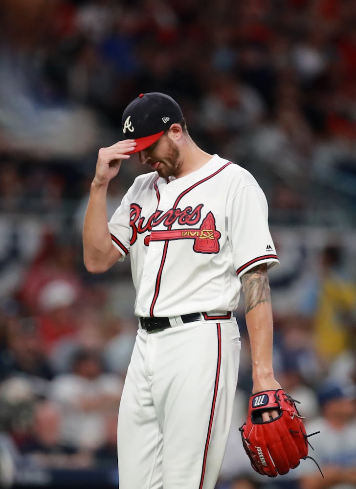 Photos: Acuna hits grand slam as Braves battle Dodgers in Game 3