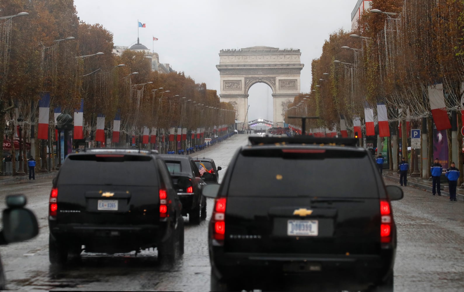 Photos: Trump, world leaders mark 100 years since World War I armistice