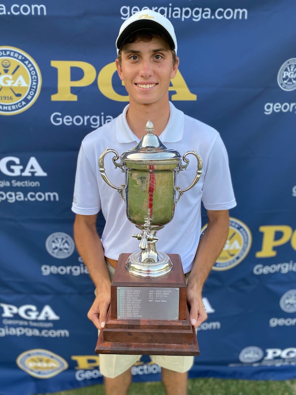 Aiden Kramer, a freshman at Georgia Tech, prevailed in a three-way playoff to with the 104th Atlanta Open at Pinetree Country Club.