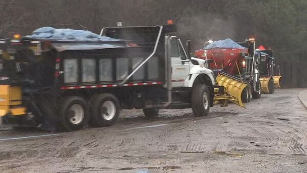 Hall County sees some of the most snow in the metro Atlanta area