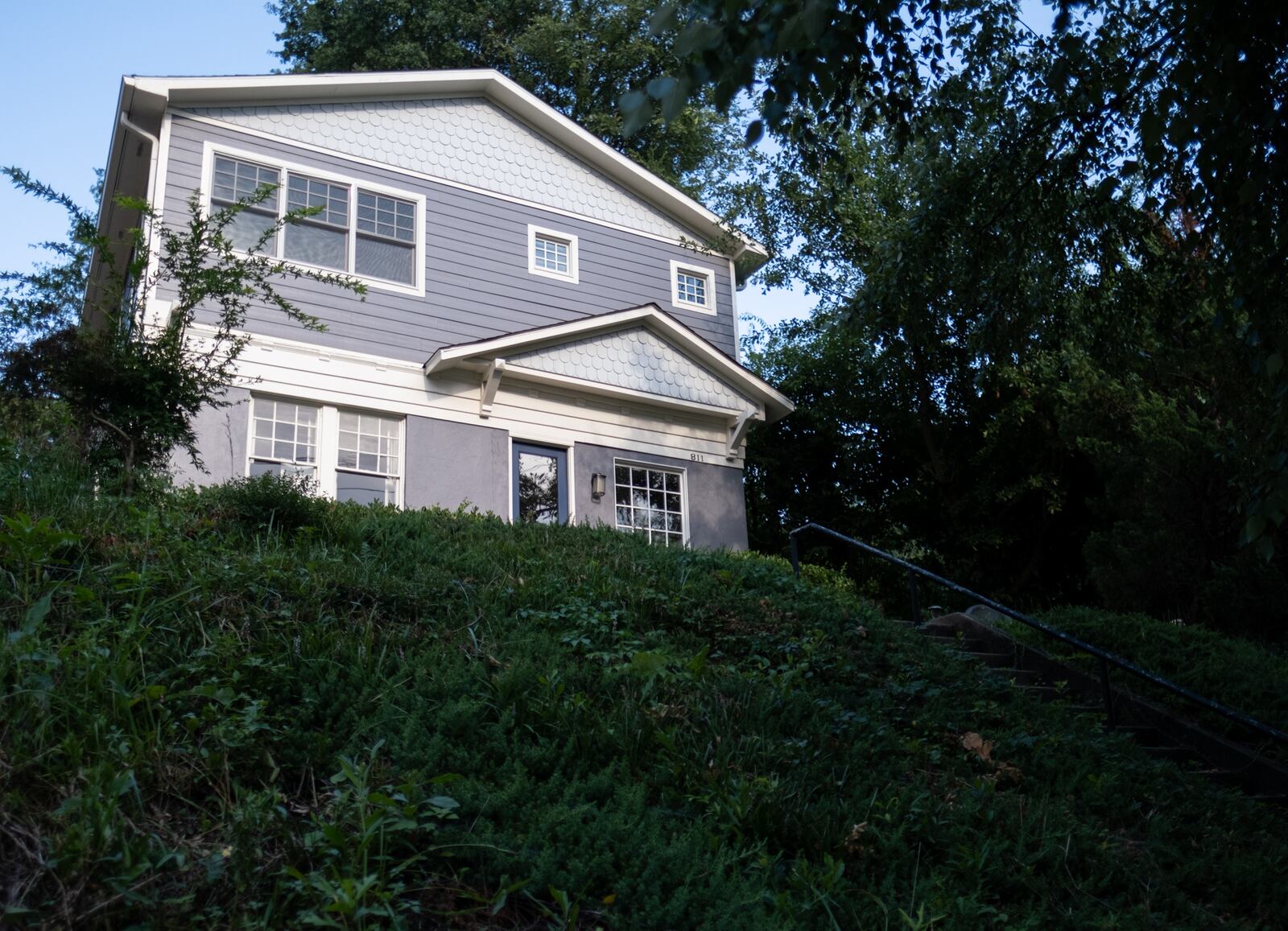 The Virginia-Highland house where Michael Hardwick was arrested for sodomy in 1982, leading to the historic Bowers v. Hardwick decision by the U.S. Supreme Court. Ben Gray/For the AJC