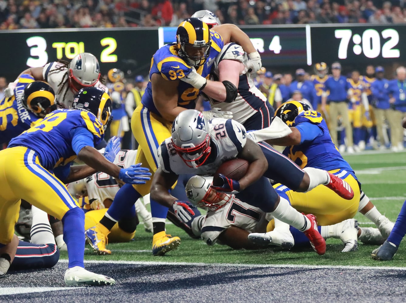 Photos: Patriots top Rams in Super Bowl in Atlanta