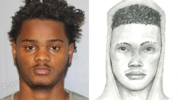 Witnesses worked with a Gainesville police sketch artist who drew a composite of the suspect. Ja’quez Sims is now charged in the killing