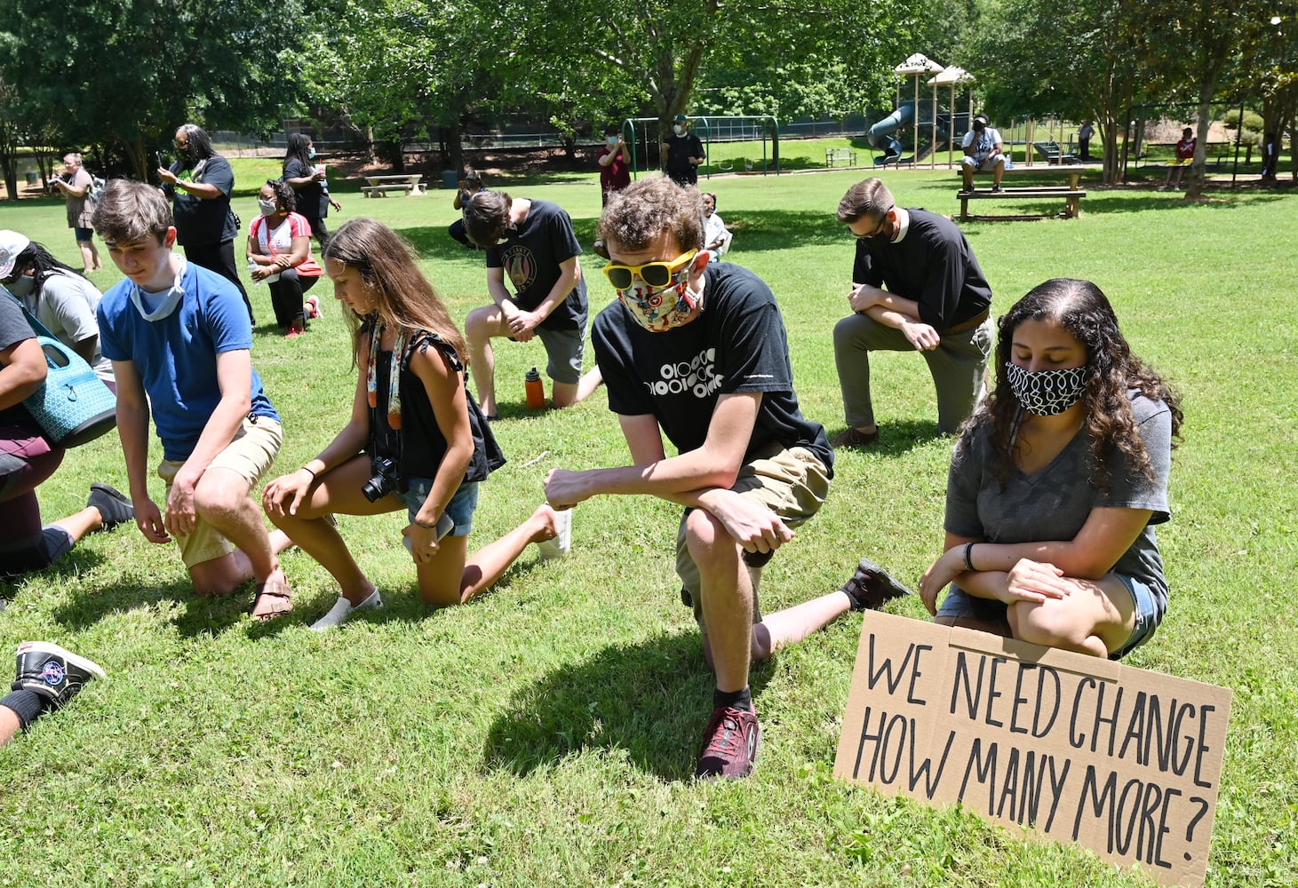 Protests come to rural Georgia