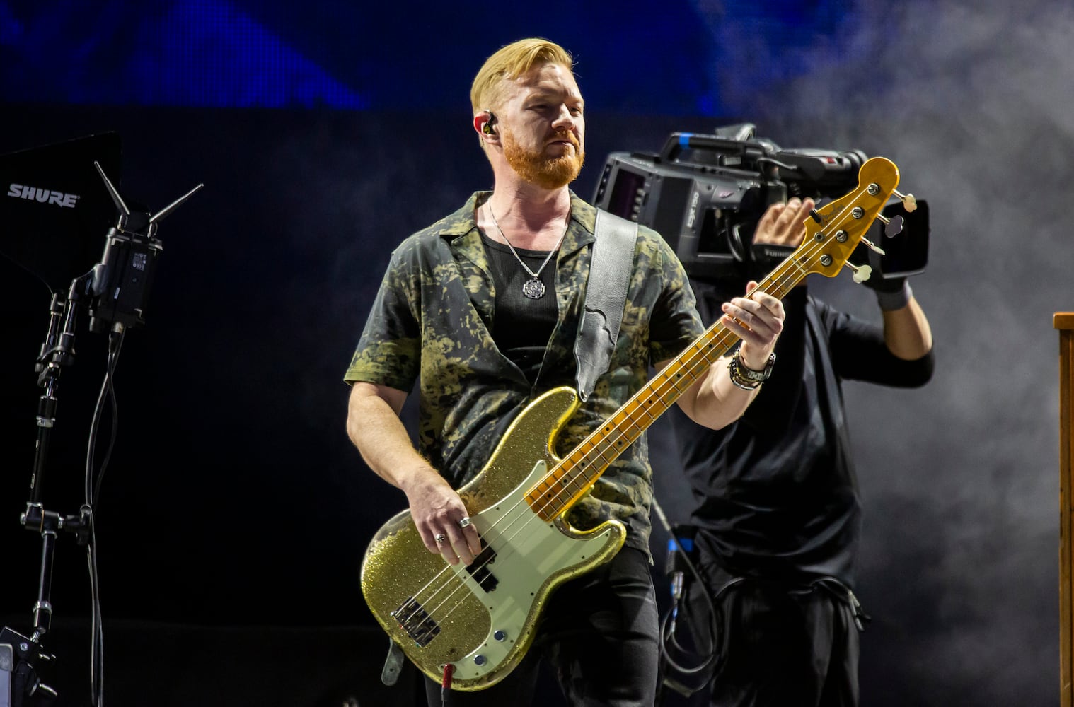 Atlanta, GA: The Ghost Hounds opened for The Rolling Stones  at Mercedes Benz Stadium on the Hackney Diamonds Tour. Photo taken Friday June 7, 2024. 060924 aajc rolling stones review (RYAN FLEISHER FOR THE ATLANTA JOURNAL-CONSTITUTION)