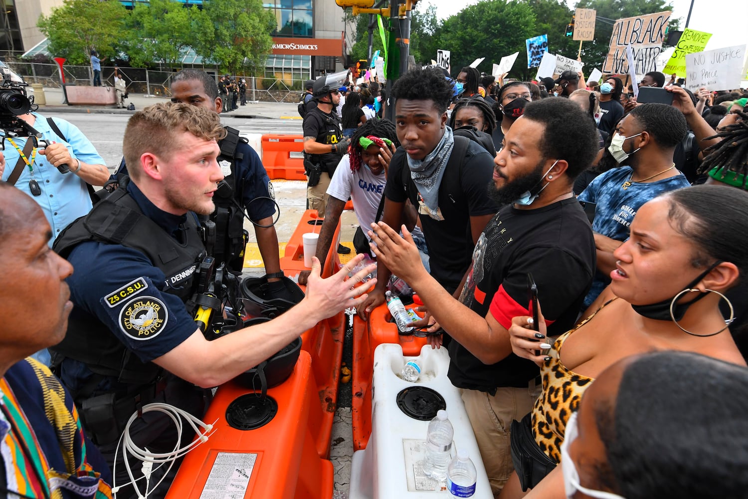 PHOTOS: Protesters gather across metro Atlanta