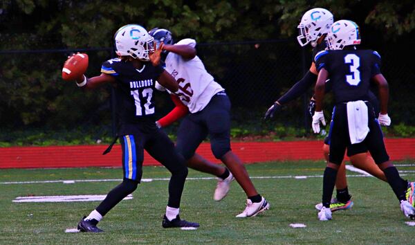 Chamblee quarterback Fabian Walker threw for 251 and five touchdowns against Towers, 8/26/2022