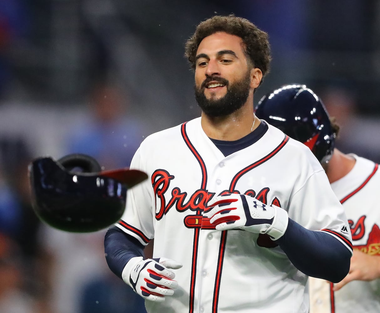 Photos: Markakis gives Braves a walkoff win over the Phillies