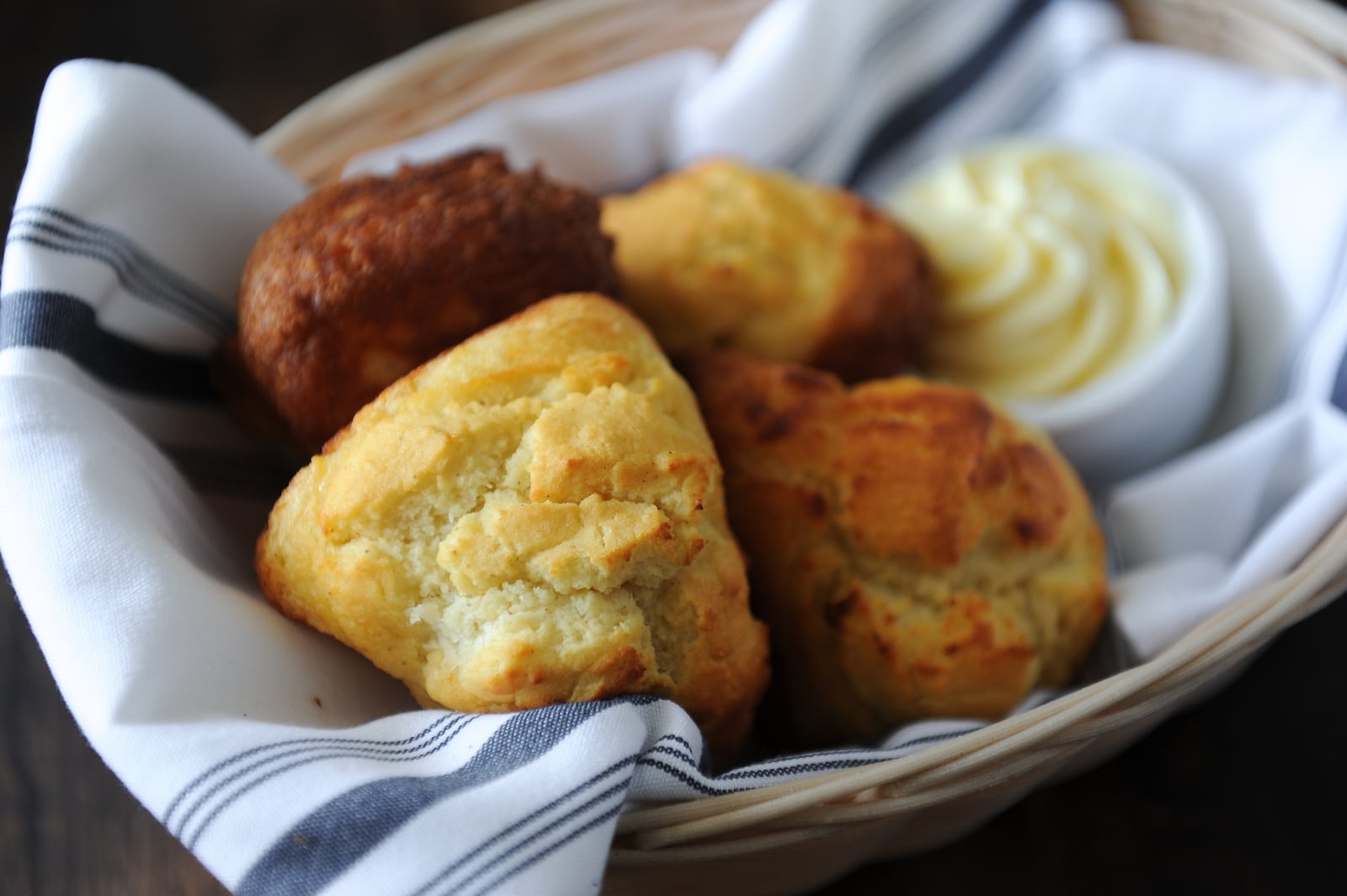 The Gillespie family iron skillet corn bread (Becky Stein Photography)