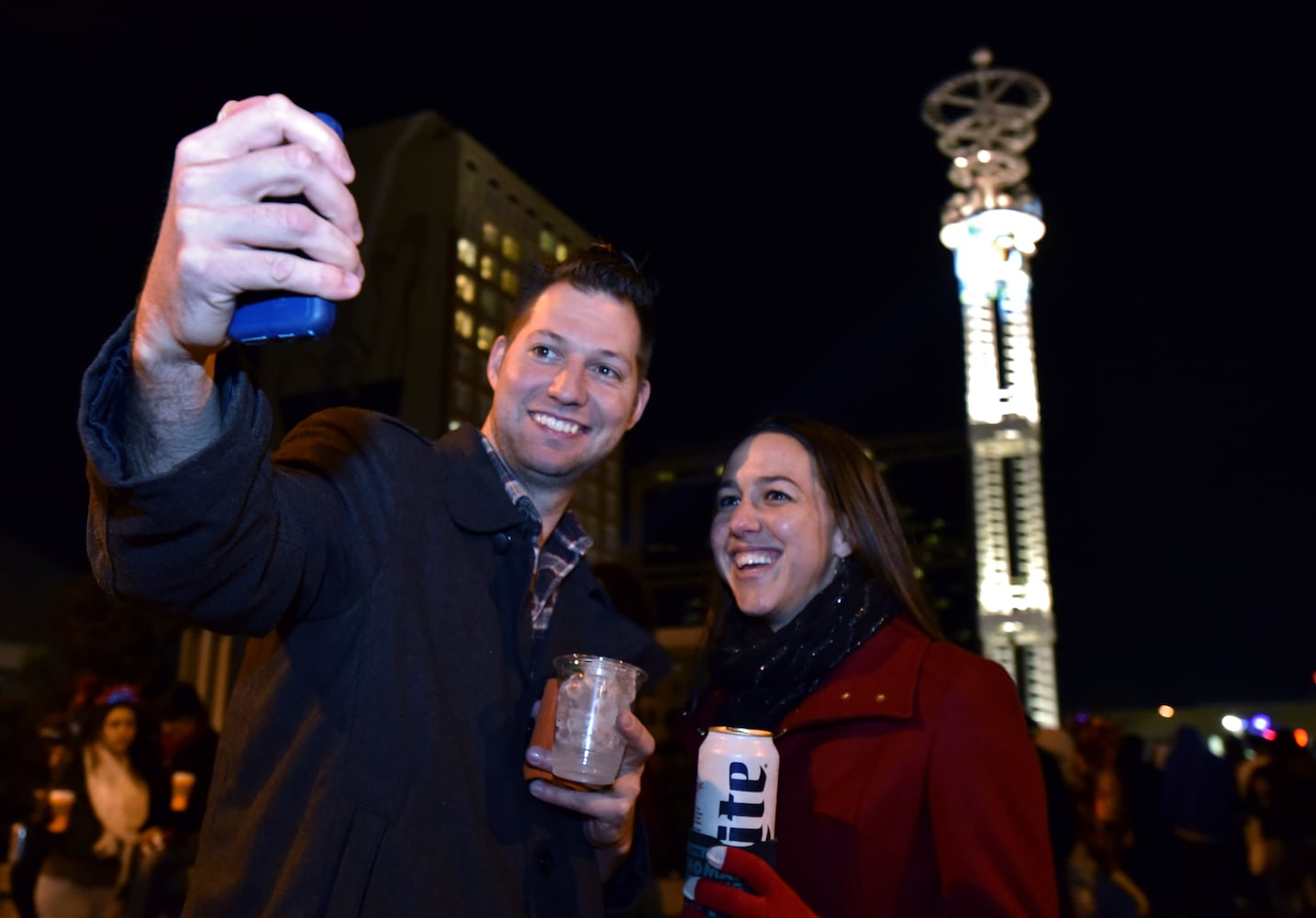 New Year's Eve Peach Drop in Atlanta