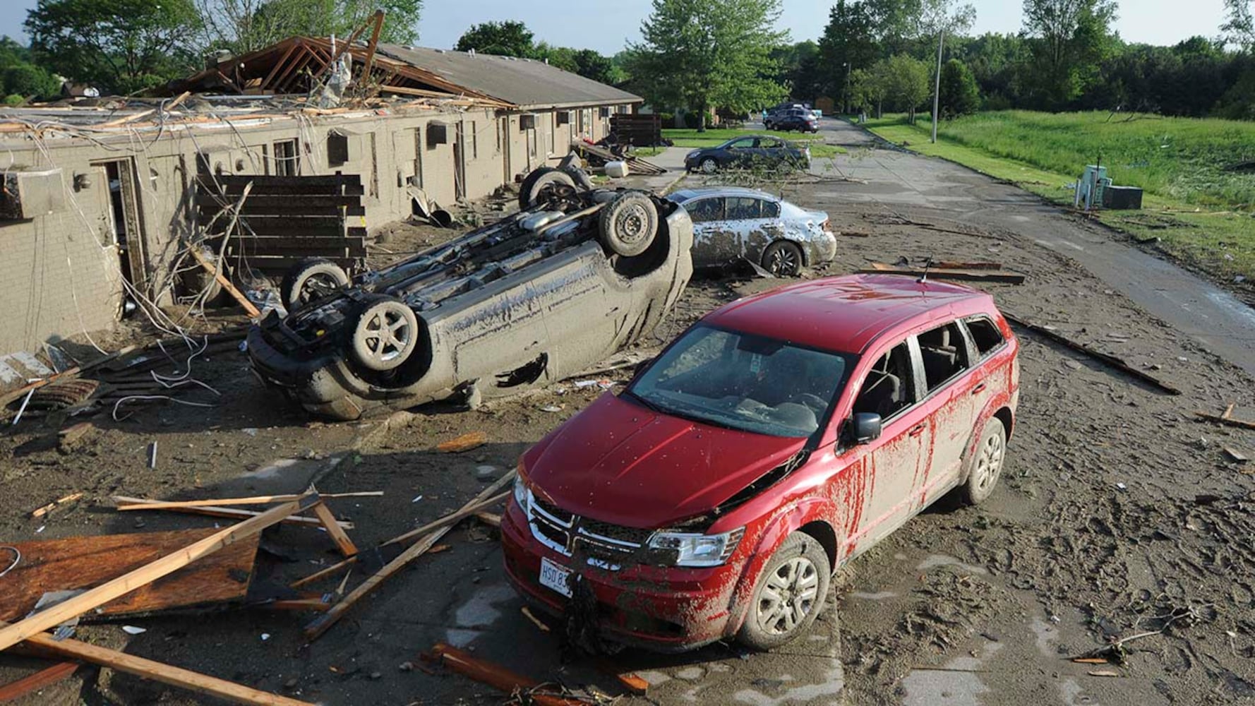 Photos: Tornadoes sweep through Ohio's Miami Valley, causing injuries, destruction