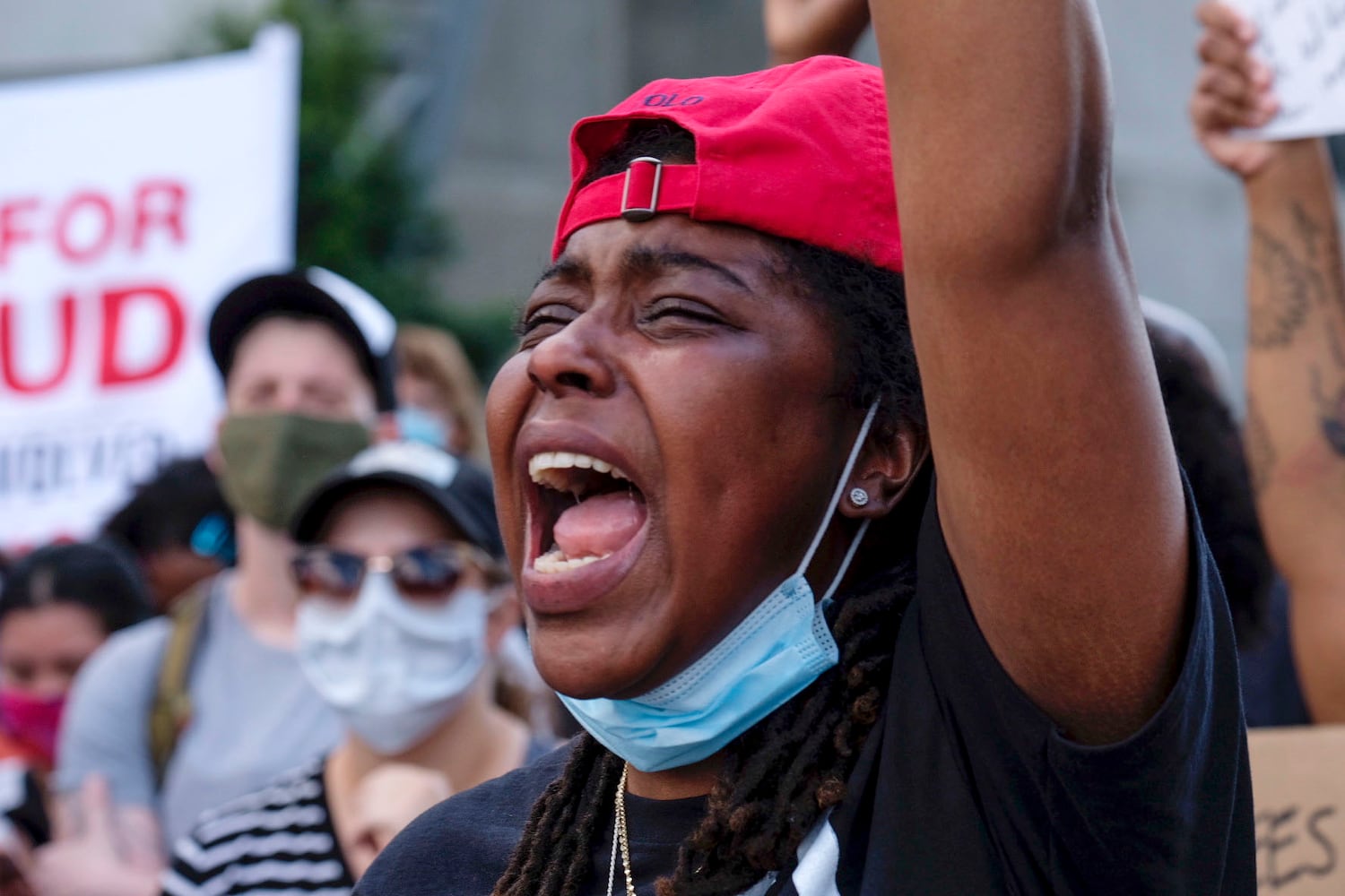 PHOTOS: Protesters gather in Atlanta over Friday’s police shooting