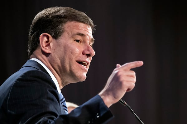 Judge William Pryor speaks in Washington in November 2016. (Cliff Owen / AP file)