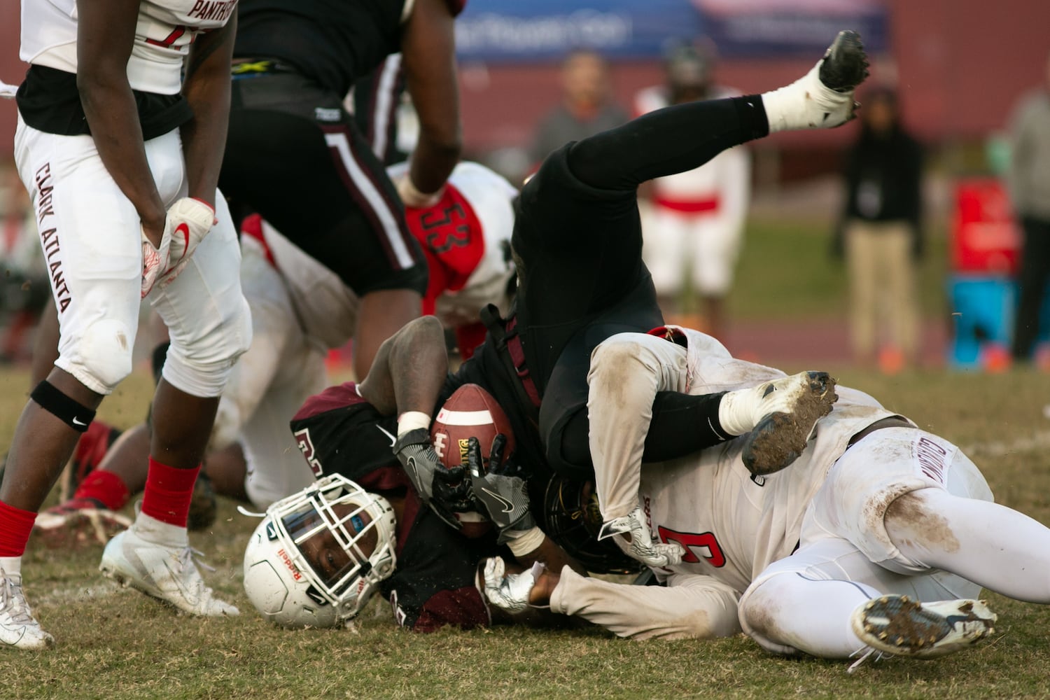 Photos: Morehouse edges Clark Atlanta on Senior Day