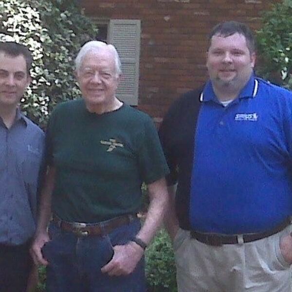 Michael Bernstein (left), Jimmy (center) Michael Holbrook (right)