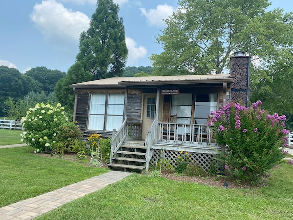 A classic cabin is just one of several accommodation options at Wildwood Resort and Marina in Granville, Tennessee.
Courtesy of Wildwood Resort and Marina