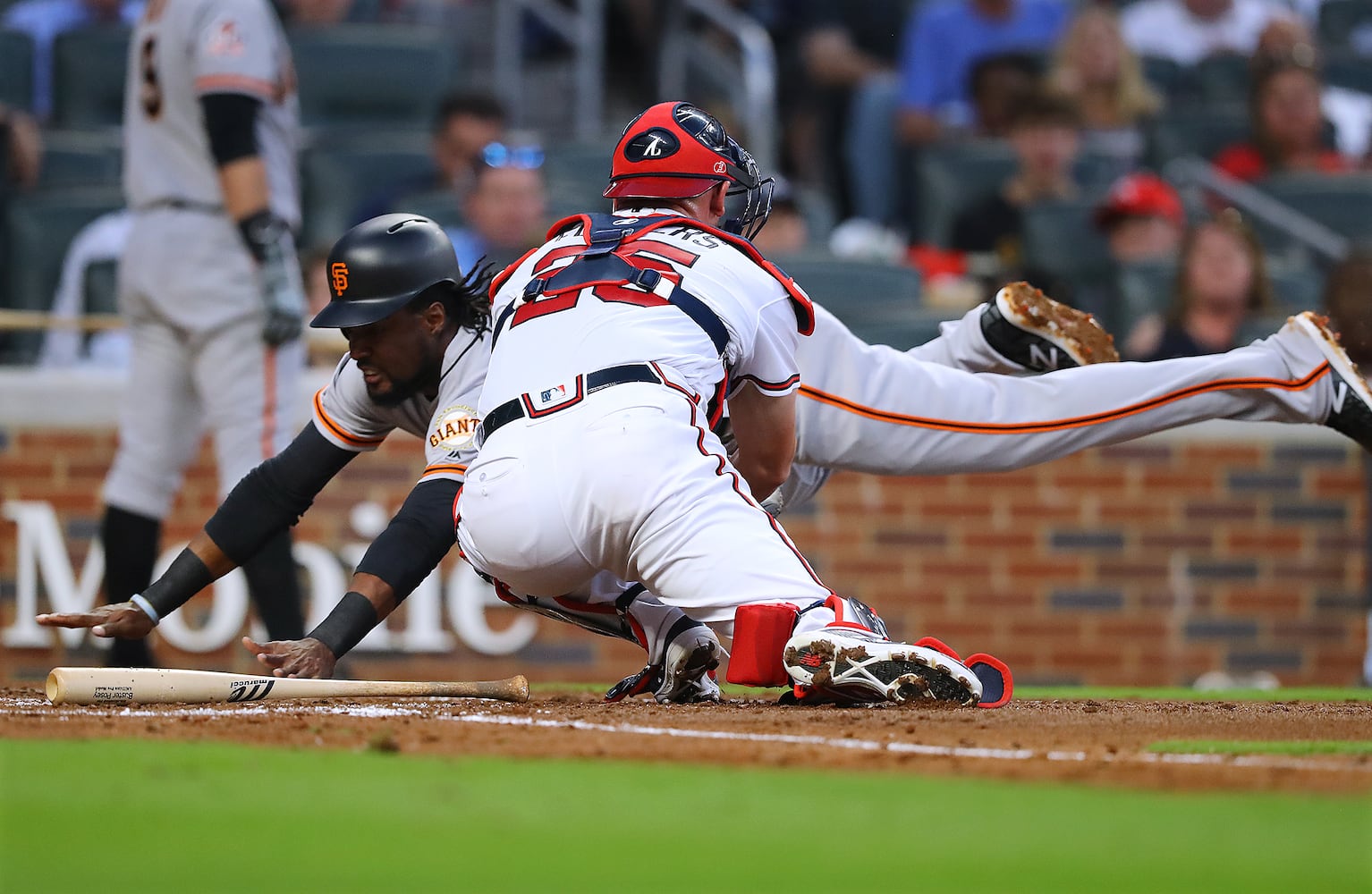 Photos: Jose Bautista suits up for Braves