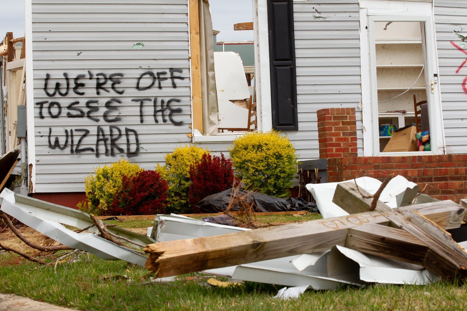 Sens. Raphael Warnock and Jon Ossoff will survey recent storm damage