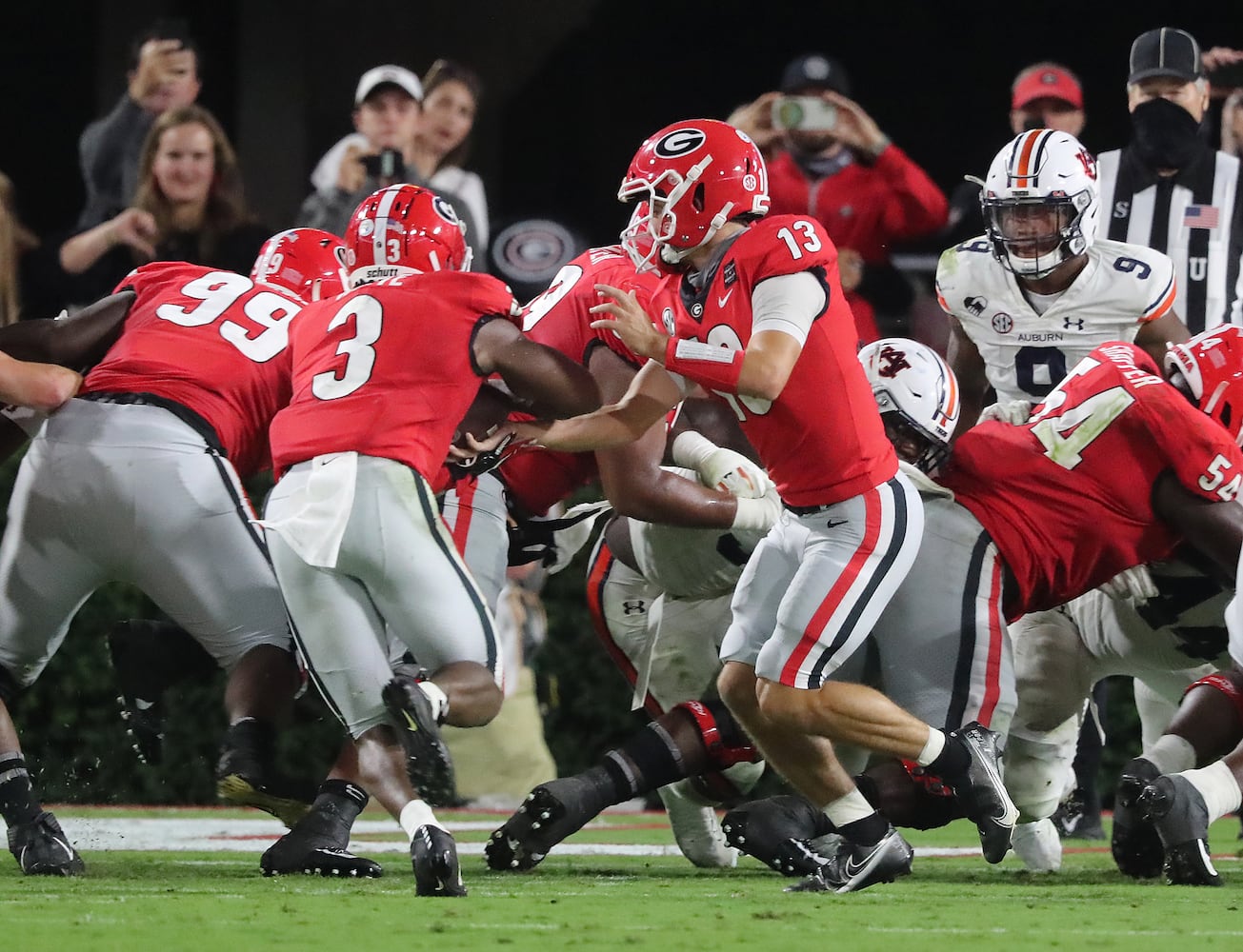 Georgia vs. Auburn - Oct. 3, 2020