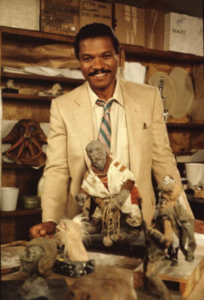 Billy Dee Williams first starred as Lando Calrissian in Star Wars: Episode V - The Empire Strikes Back in 1980