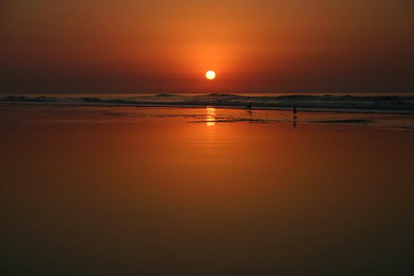 Davis Byrd submitted this photo of a sunrise at Myrtle Beach, South Carolina. “One of the benefits of an early morning jog on the beach, in addition to the exercise, is seeing beautiful sunrises like this,” he wrote.