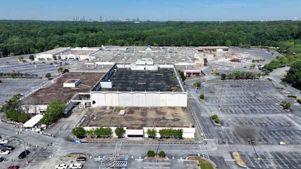 An aerial view of the North DeKalb Mall on Wednesday, June 26, 2024. The next step for the 3-acre site began the new phase toward a new multi-use development.
(Miguel Martinez / AJC)