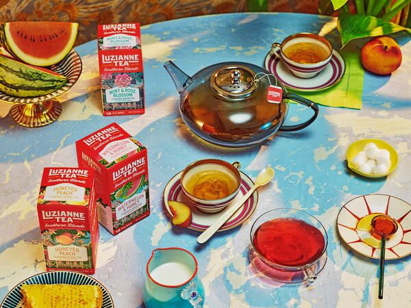 Southern tea blends. Courtesy of Reilly Foods Co./Luzianne Tea