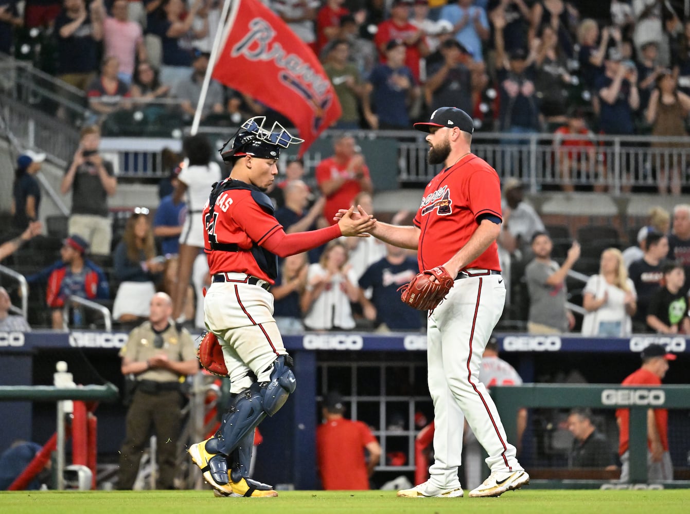 Braves-Nationals Friday photo