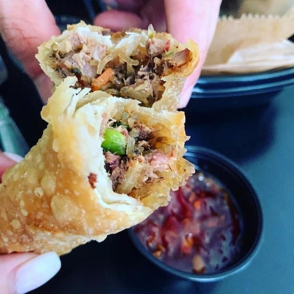 Brisket eggrolls from Pho Cue. (Courtesy of Pho Cue)