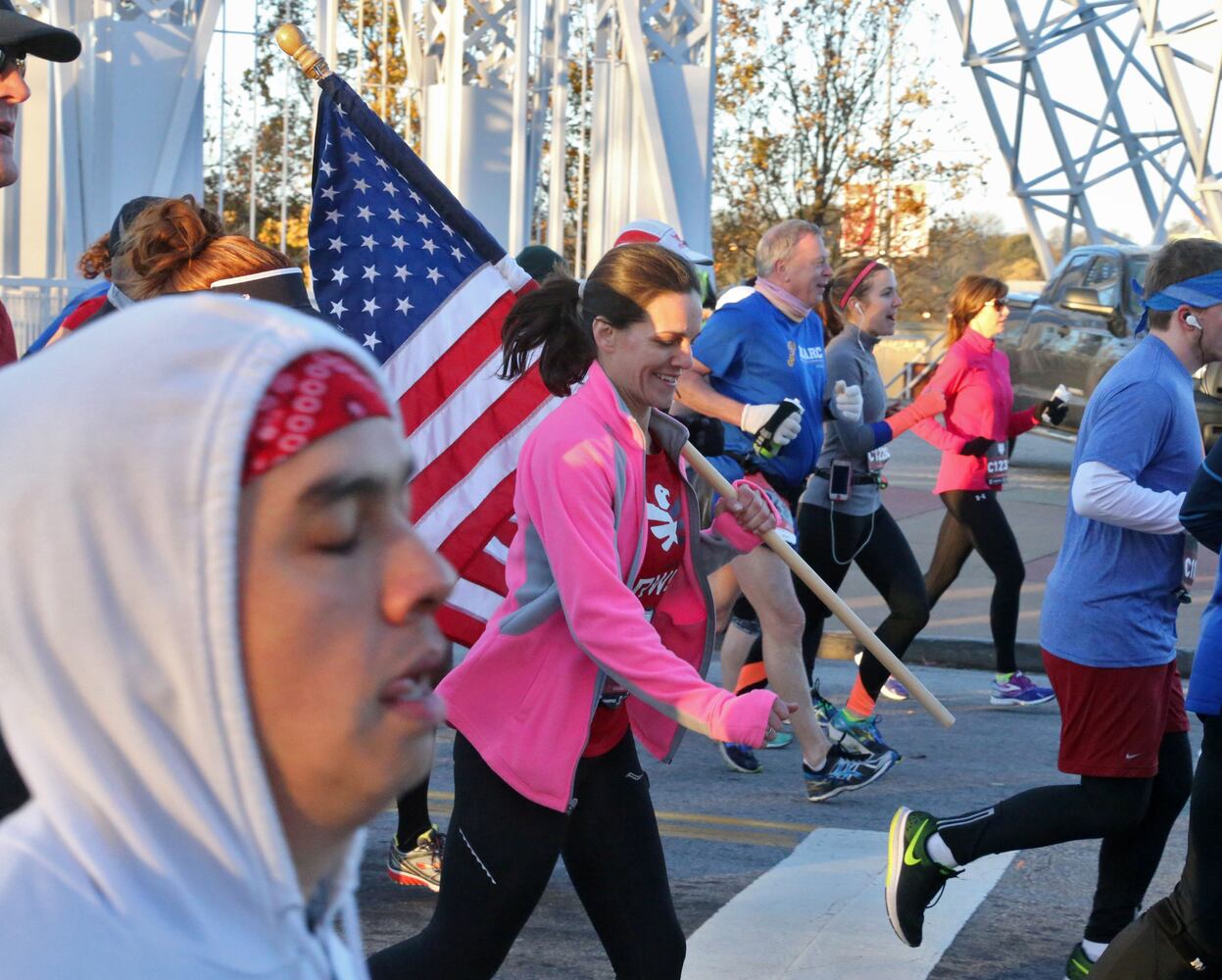 Thanksgiving Day half marathon