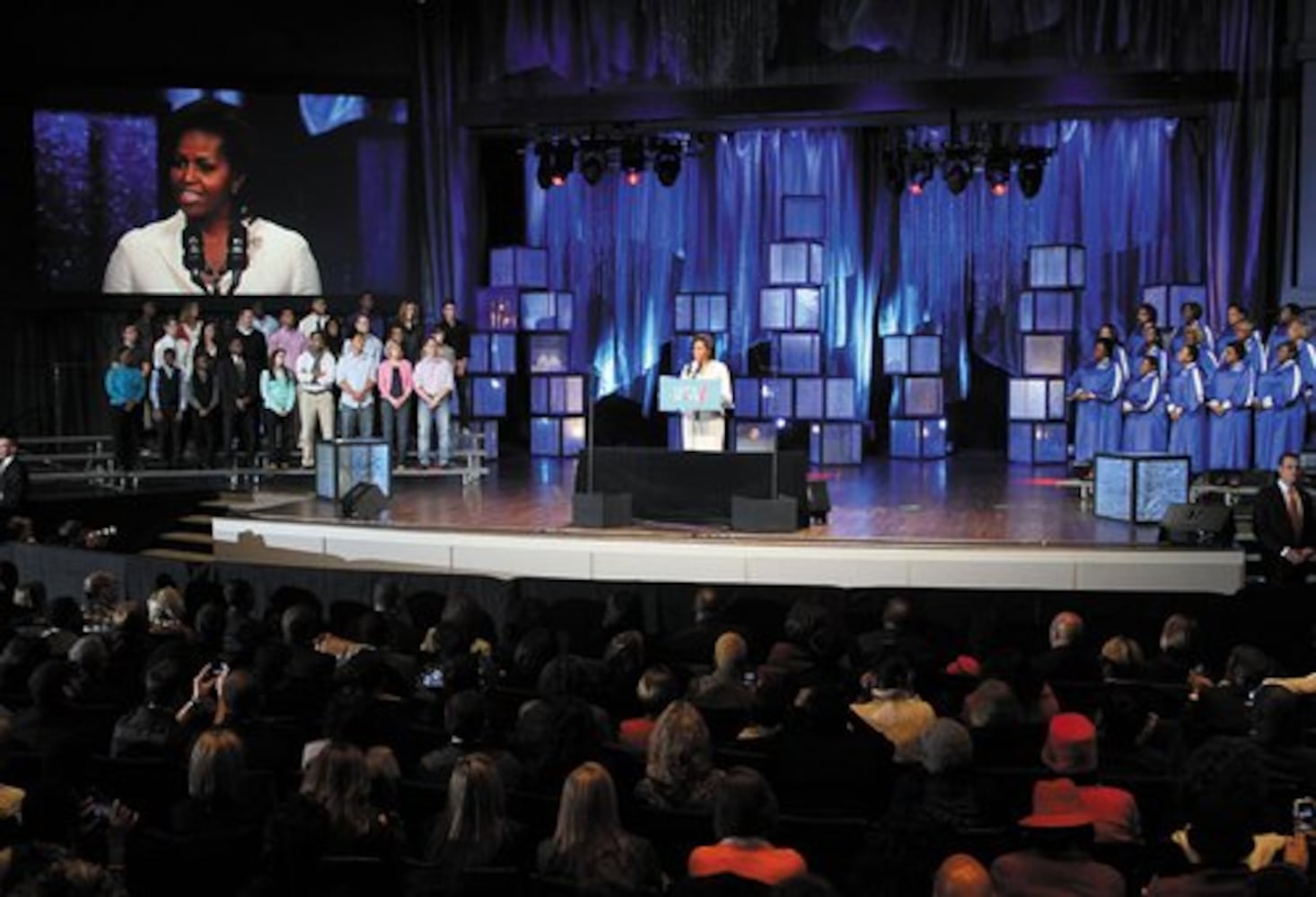 First lady Michelle Obama visits Atlanta