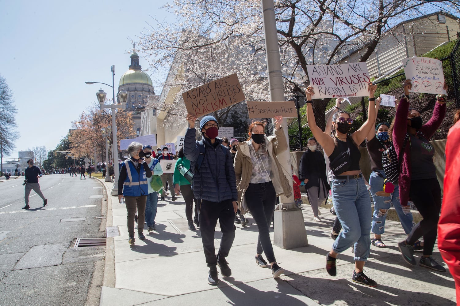 unity rally at the Liberty Plaza