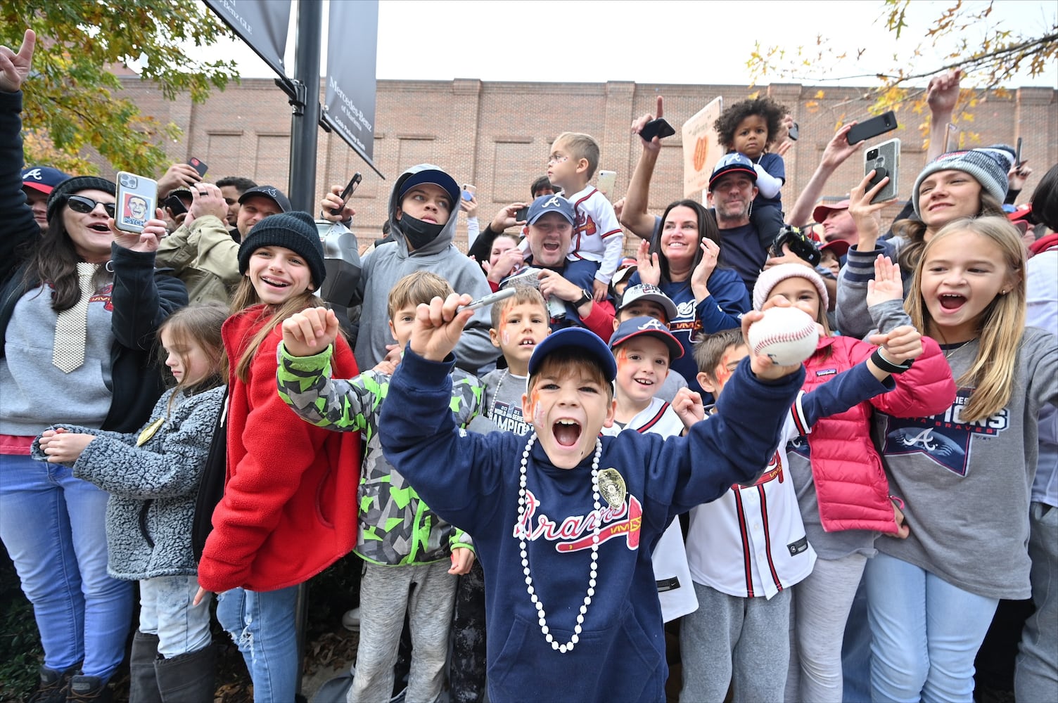 Braves parade truist